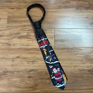 Men's Christmas Holiday Neck Tie Santa Golf Reindeer Snow‎ Teacher Profession
